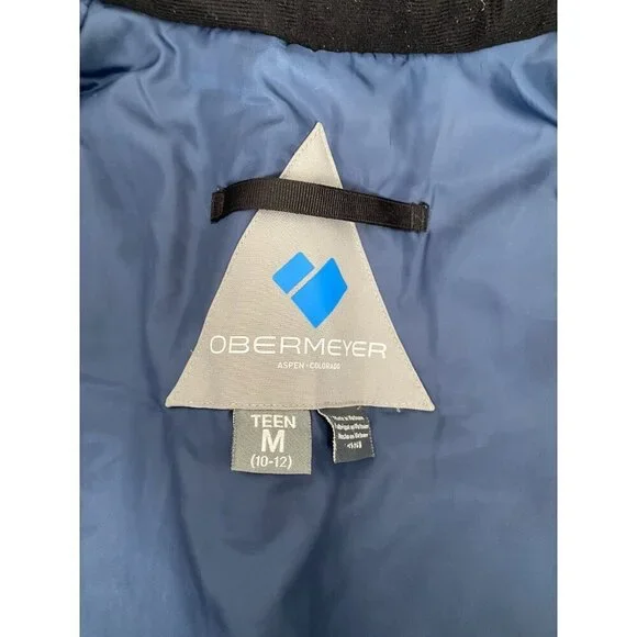 Obermeyer Blue Winter Coat - Picture 4 of 10